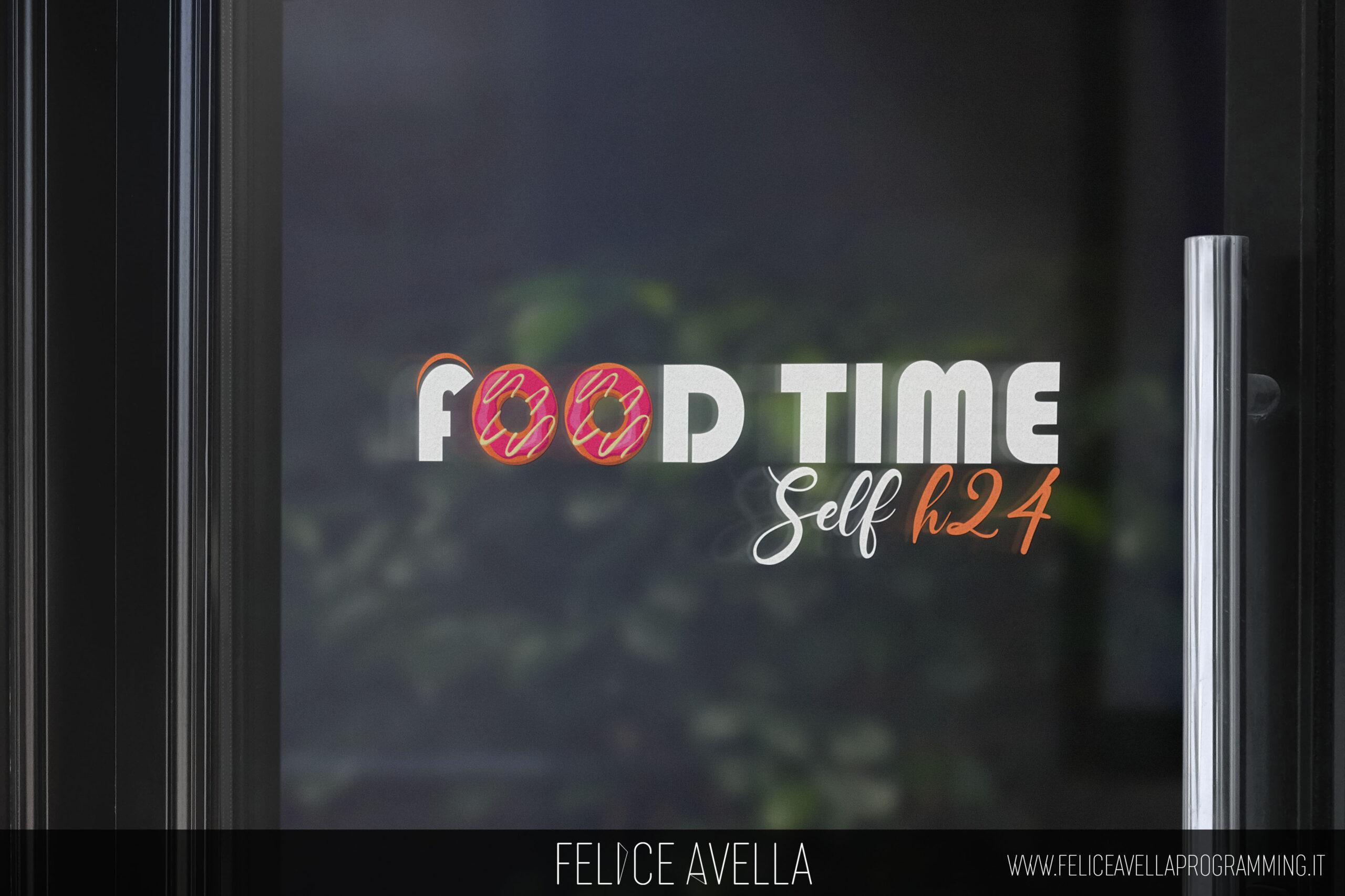 Logo & Interior design Food Time h24