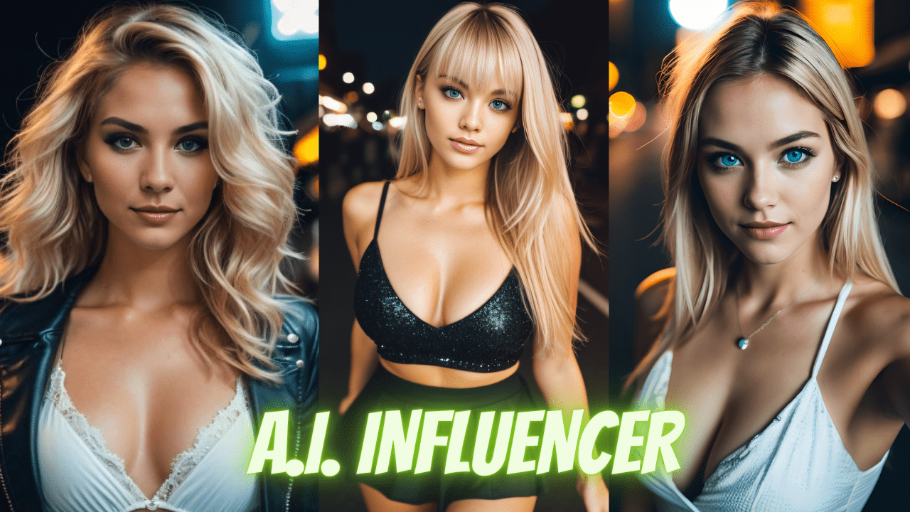 creare un influencer con l'AI